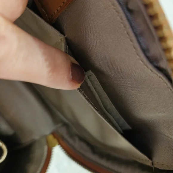 BN Leather Canvas Bag